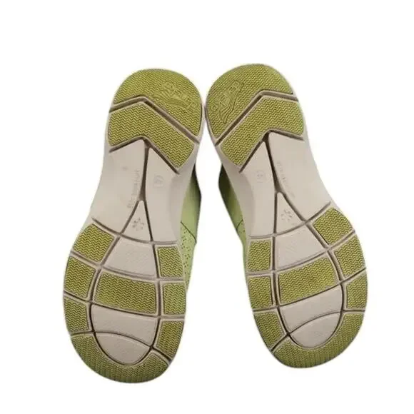 Dansko Shoes Womens 11.5 Sneakers Lifestyle Comfort Athletic Elise Leather Green - Picture 11 of 14
